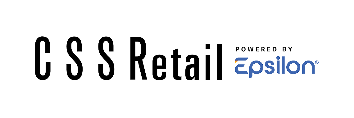 CSS Retail logo with “Powered by Epsilon” branding.